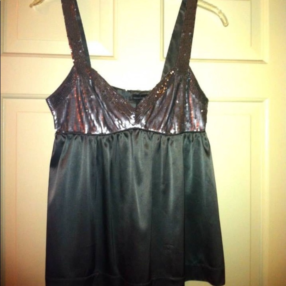 Sequin tank top